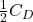 \frac{1}{2} C_D